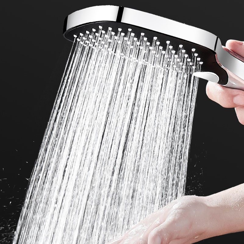 Modern Square Handheld Shower Head Leak Resistant Wall-Mount Shower Head