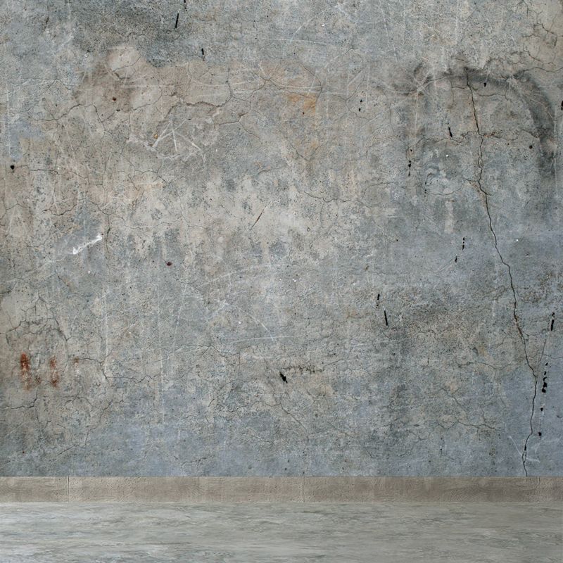 Scratched Wall Mural Decal Pastel Color Industrial Style Wall Covering for Boys Room