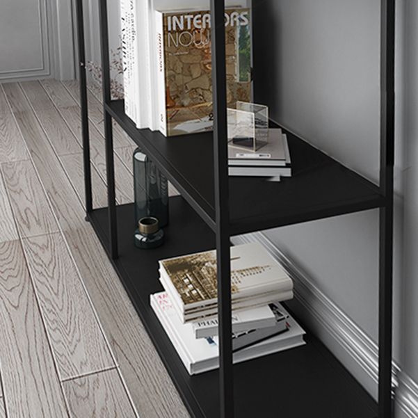 Etagere Metal Bookshelf Industrial Open Back Storage Bookcase