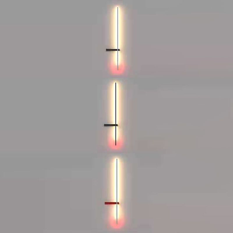 Moderno de tono lineal Diconteo Acrílico 1 Luces de luz para Hall and Foyer