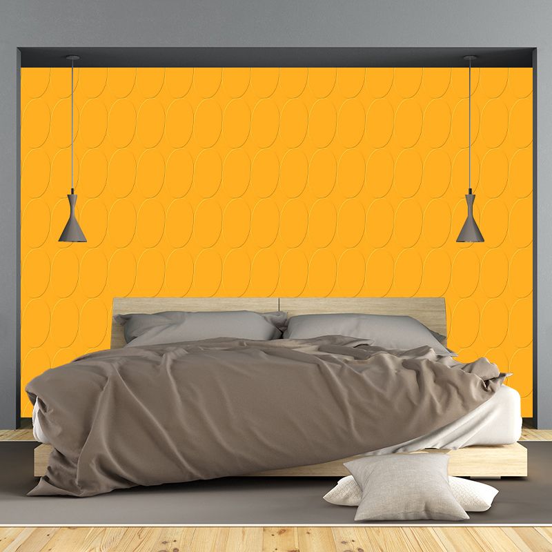 Geometric Shape Mural Modernism Bedroom Living Room Decoration, Stain Resistant