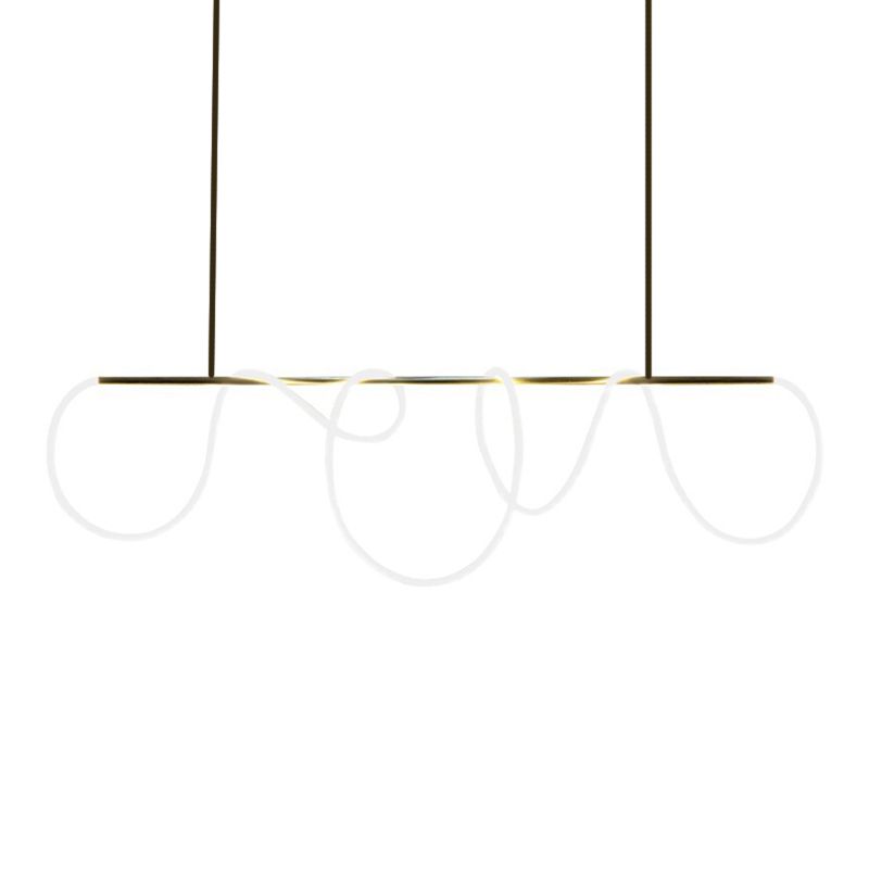 Modern Pendant Lighting Fixtures Metal 1 Light Island Light Fixture