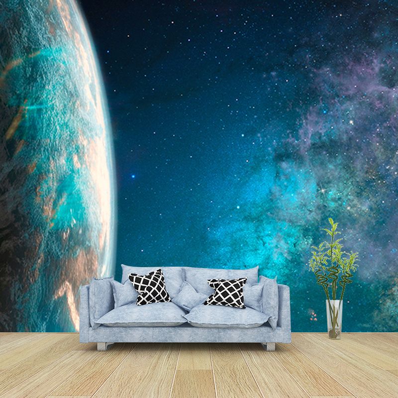 Washable Stain Resistant Mural Wallpaper Universe Indoor Wall Mural