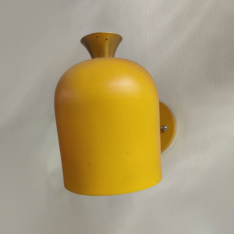 Cylinder Wall Sconce Lighting Modern Style Metal 1 Light Wall Mounted Light