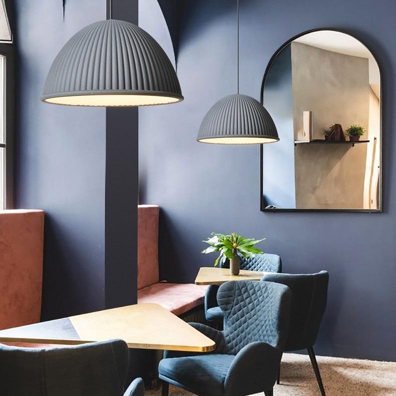 Macaron nordique Macaron suspendu dôme en forme de pendentif pour le restaurant du salon