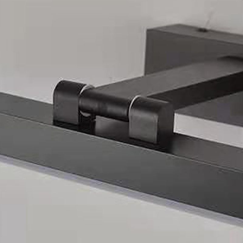 Éclairage mural de forme de style moderne Mémale 1 lumière lumineuse Lumière pour salle de douche