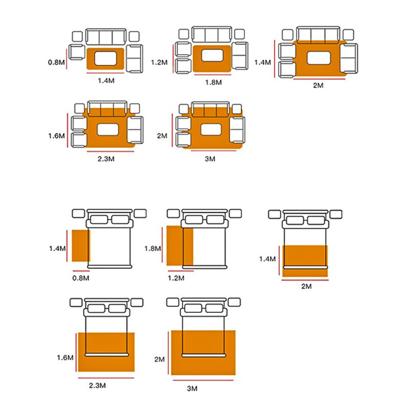 Simplicity Abstract Ink Printed Rug Gray Tone Polyester Area Carpet Easy Care Rug for Living Room