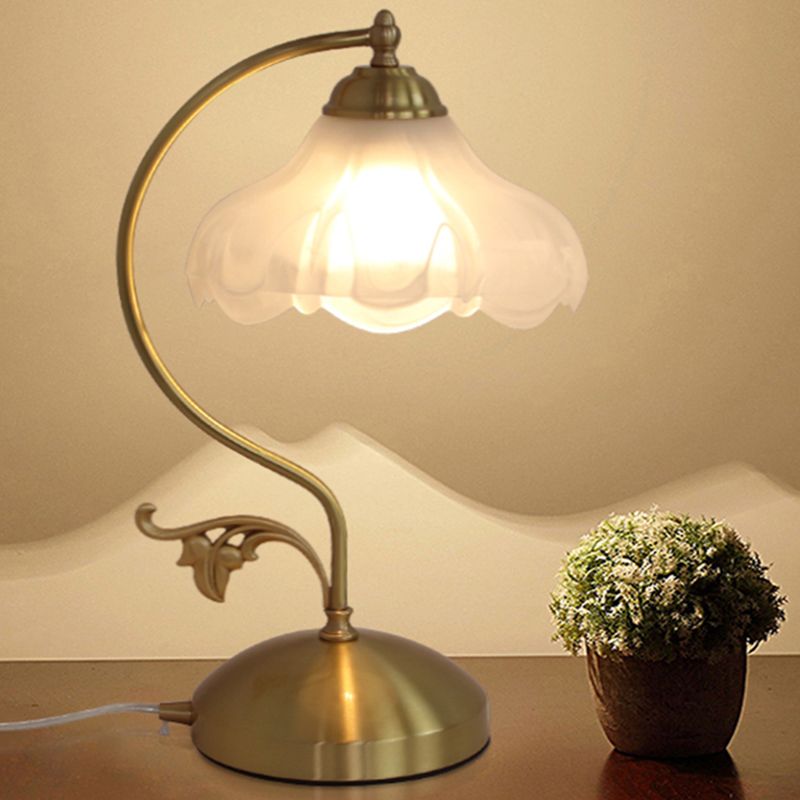 Éclairage d'éclairage de bureau domestique créatif en verre de la lampe de ménage pour le salon