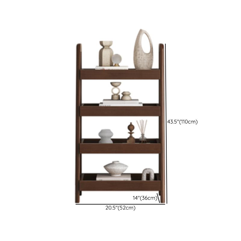 Contemporary Wood Bookshelf Standard Shelves Included Bookcase