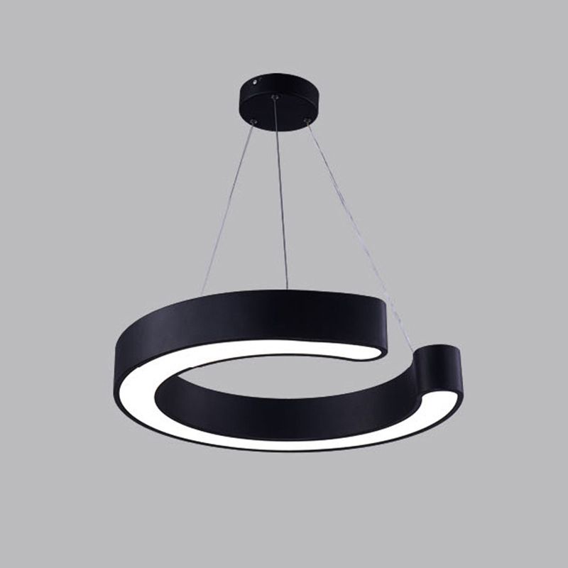 Modern Style LED Pendant Light Simplicity Lighting Fixture for Office Meeting Room