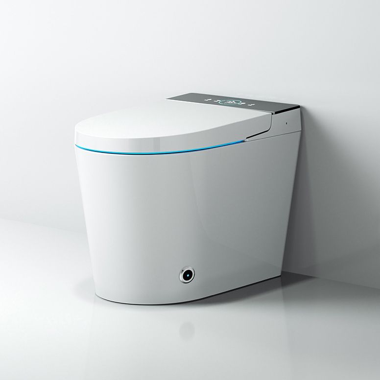 Modern Floor Mount Urine Toilet White Siphon Jet Toilet Bowl with Toilet Seat