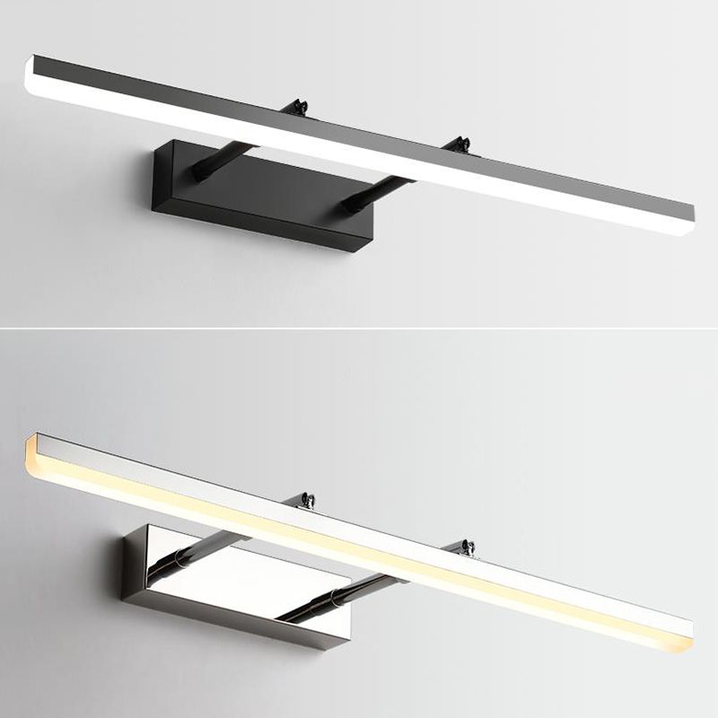 Nordic Style Armed Wall Sconce Lighting Metal LED Bathroom Wall Mounted Lighting
