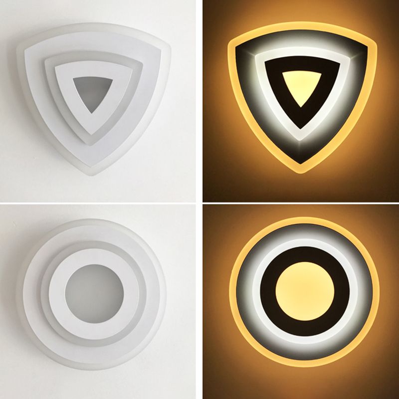 Sconce Light Fixture Modern Style LED Metal Wall Sconce Lighting for Bedroom