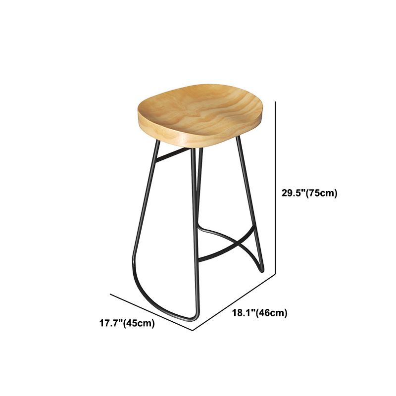 Modern 1/4 Pieces Bar Table Set Rectangle Pine Wood Counter Table with Stools for Balcony