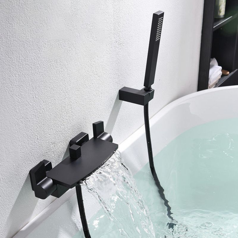 Wall Mounted Bathroom Faucet Modern Style Mental Bathroom Faucet