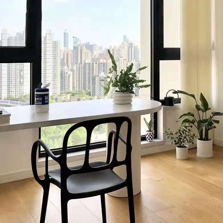 Contatto a forma libera in metallo tavolo da barra in legno di pino con doppio piedistallo