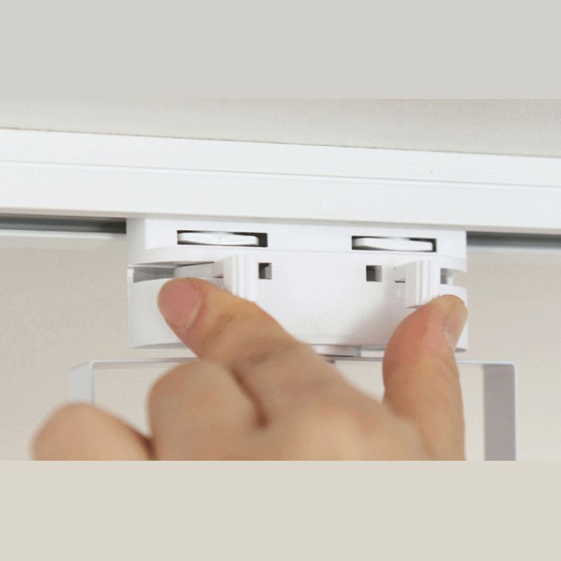 Nordic Modern Ceiling Track Lighting Cone Shaped Shade Solid Wood Spotlight for Living Room Background Wall and Clothing Store