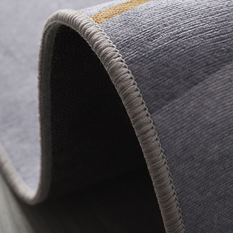 Stijlvol abstracte afdruktapijt Fancy Indoor Rug Polyester vlekbestendig tapijt voor thuisdecoratie