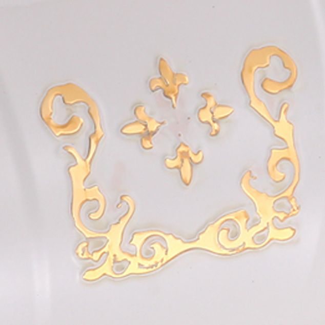 Vintage Bathroom Accessory Set Aluminum Paper Holder in White