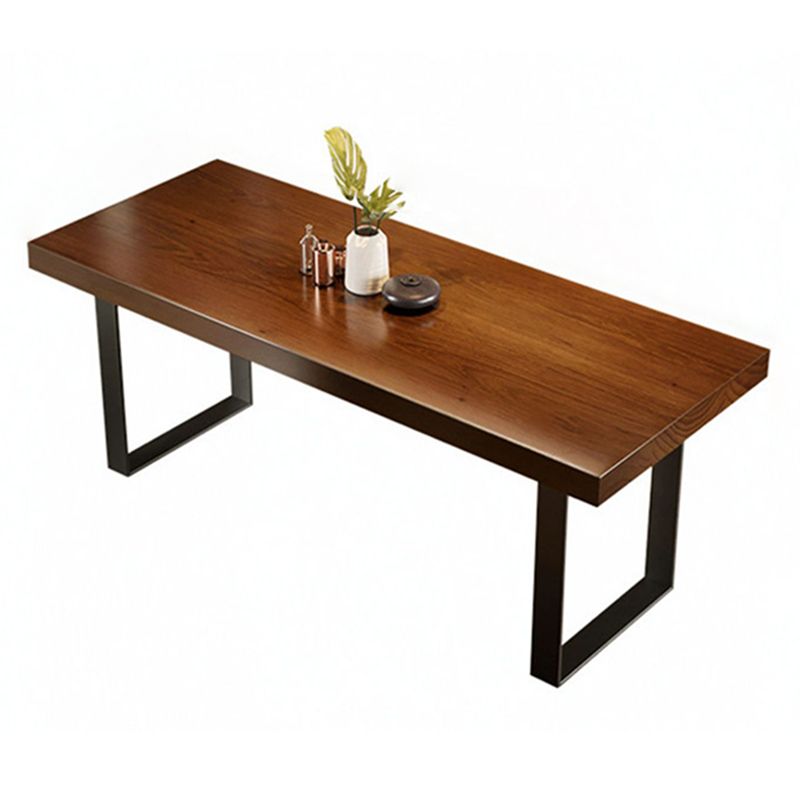 Industrial 1/5/7 Pieces Dining Set Rectangle Pine Wood Dining Table for Dining Room