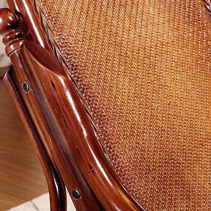 Mid Century Modern Style Rocking Chair Wooden Rocking Chair for Living Room