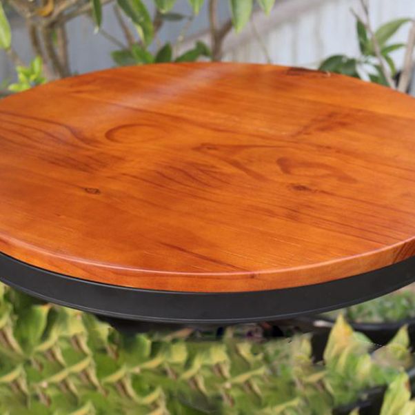Industrial Style Home Furniture 1/3 Pcs Wood Round Table Set