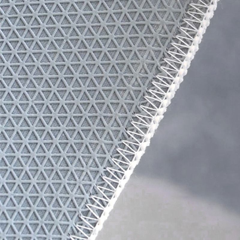 Light Grey Modern Carpet Polyester Color Block Carpt Non-Slip Backing Carpet for Living Room