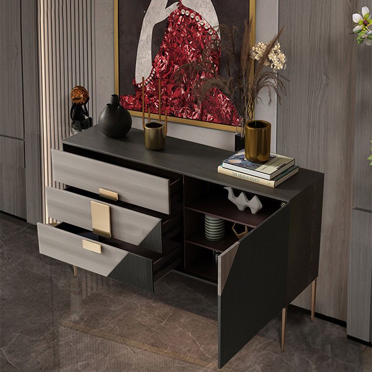 Classic Dresser Glam Storage Chest Dresser with 3/6 Drawers , 15.6 Inch Width