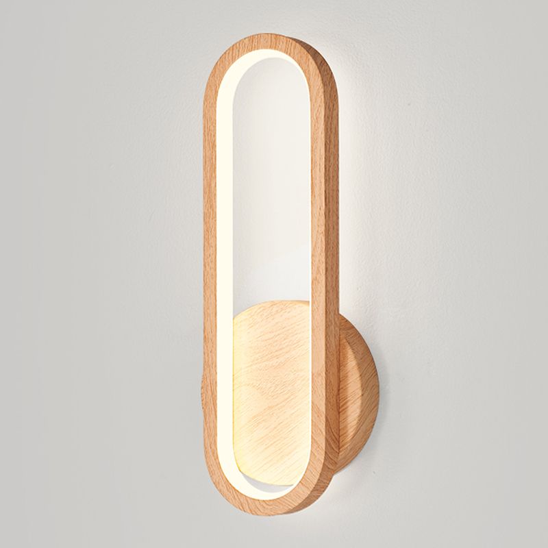 Modern Simple Wall Mount Light LED Wall Light with Acrylic Shade for Living Room