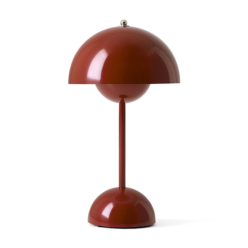 Table de table en forme de dôme lampe de table de nuit en métal de style nordique pour chambre à coucher