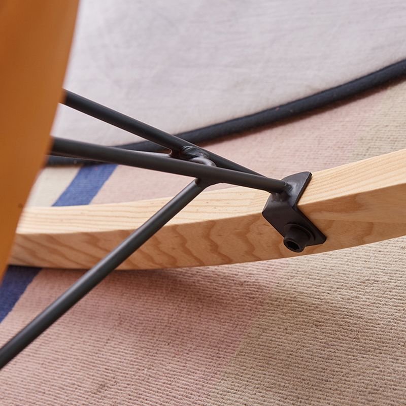 Modern Style Rocking Chair Indoor Sofa Rocking Chair with Cushion