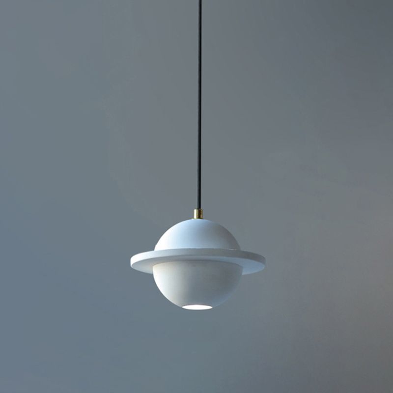 Rund geformte Beleuchtung Anhänger moderner Zement 1 Light Drop Anhänger