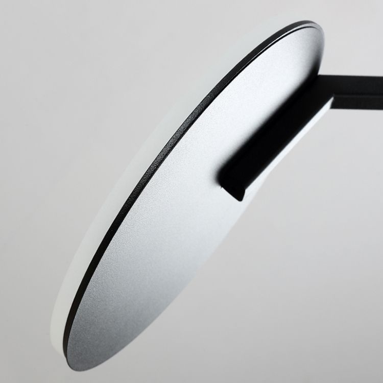 Moderne stijl metalen kroonluchter licht zwarte schotel schaduw hanglamp voor woonkamer