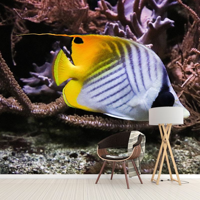 Sea Creatures Wall Decals for Girls Boys Bedroom Water Resistant, Custom Size Available