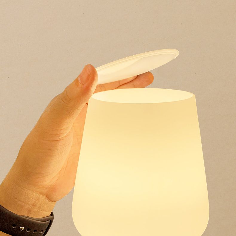 Jar-Shaped Pendant Lights Modern Glass Pendant Chandelier in Gold