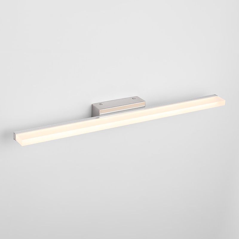 Luci di sconde di vanità per vanità lineari in metallo 1 Light Vanity Sconce Lights