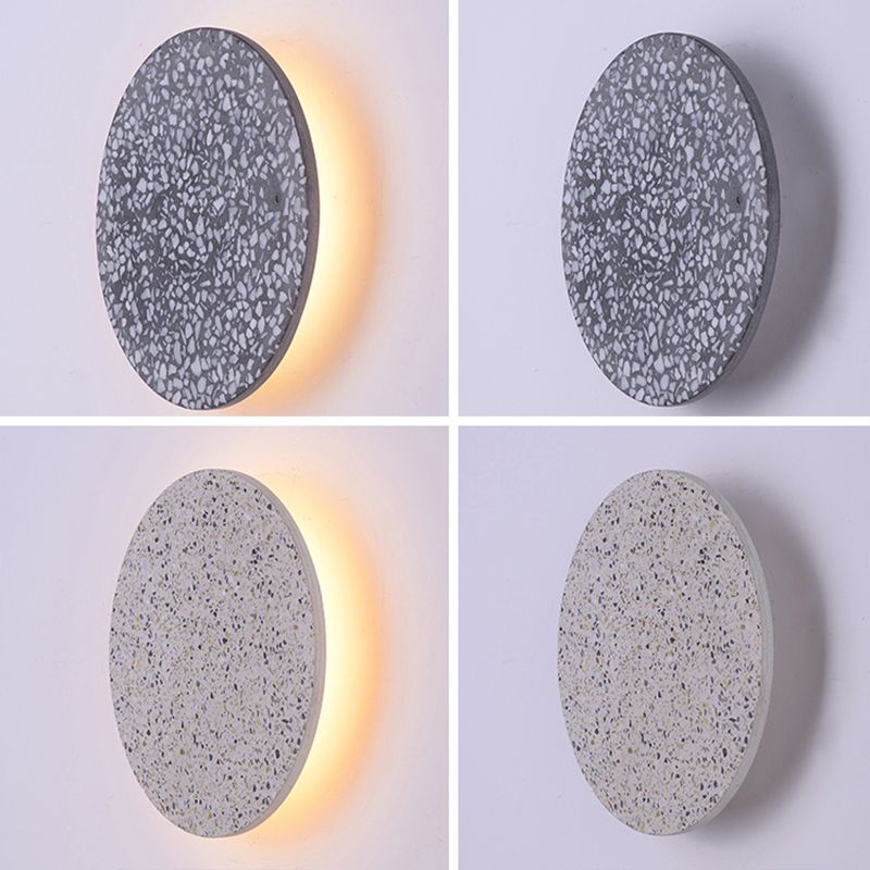 Lámpara de montaje de pared LED de estilo de muro de piedra de 1 luces para sala de estar para sala de estar