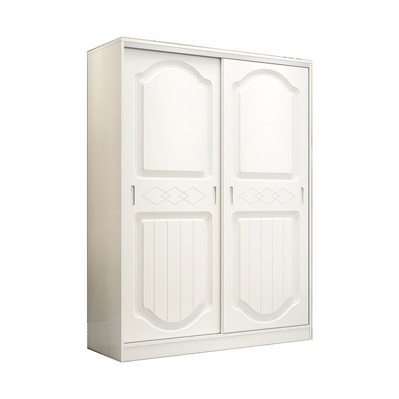 Contemporary Wardrobe Armoire Wood Combination Armoire With Doors