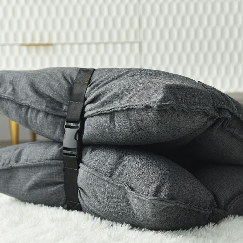 Solid Color Armless Chair Convertible Chair for Living Room/Bedroom