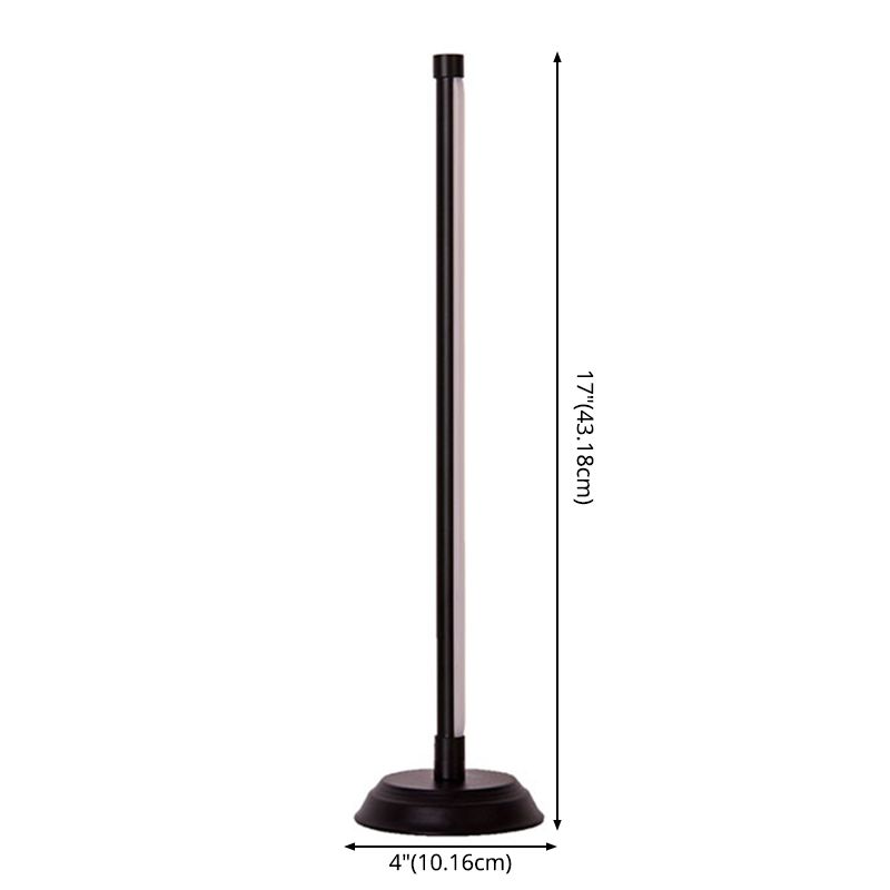 Table LED linéaire Light Acrylique Simplicité Lampe nocturne avec cordon d'alimentation USB