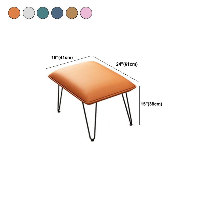 Contemporary Rocking Chair Fabric Upholstered Tufted Solid Color Indoor Rocking Chair