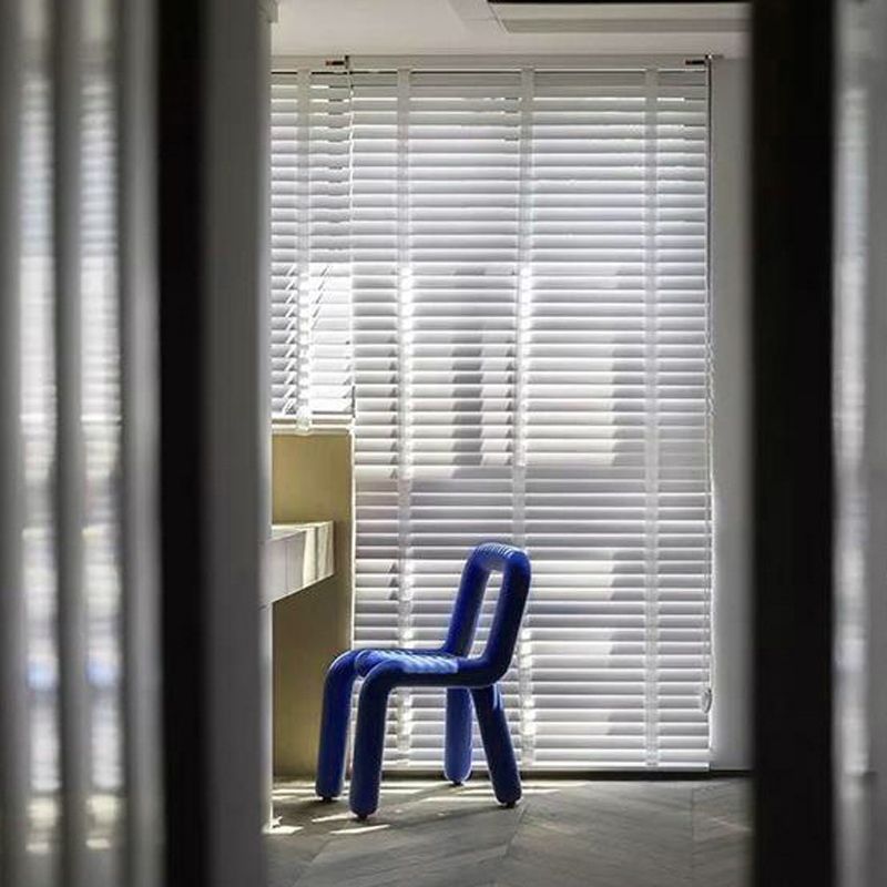 Home Fabric Side Chair Glam Style Open Back Armless Chair Set