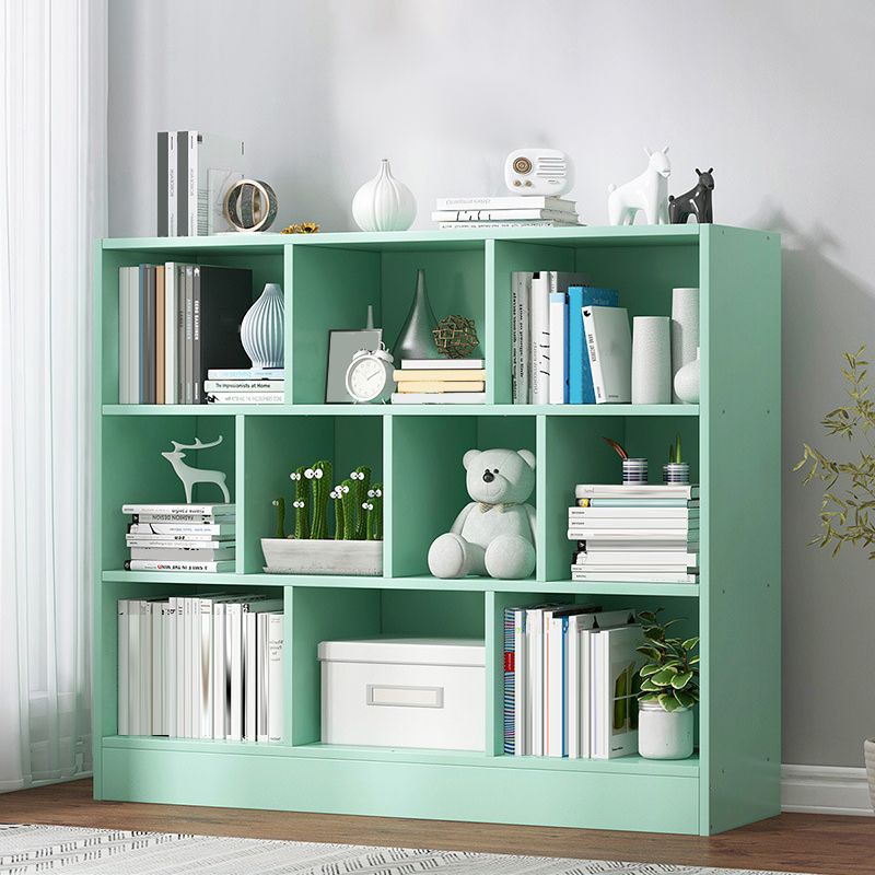 Bookshelf Floor Open Bedroom Storage Cabinet Living Room Lattice Locker Modern Bookcase