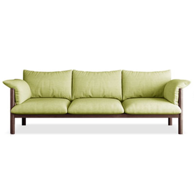 Zeitgenössisches Quadratarm Standard -Sofa mit Stirnkissen für Wohnzimmer, Wohnung