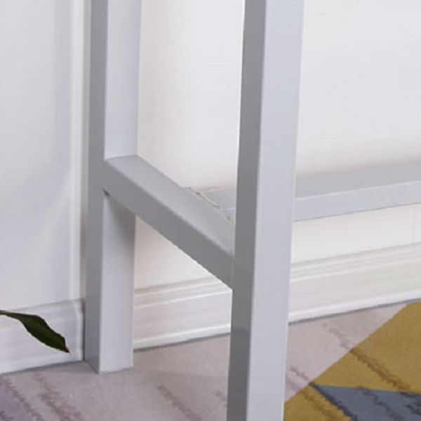 Wooden Bar Dining Table Industrial Bar Height Cocktail Table with Metal Base