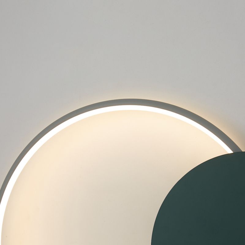 Geometry Shape Metal Wall Lights Modern Style Wall Mount Lighting