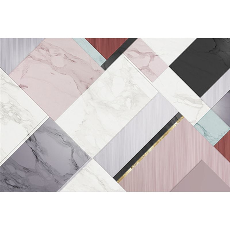 Abrikoos modern tapijt polyester streep tapijt vlekbestendig tapijt voor woonkamer