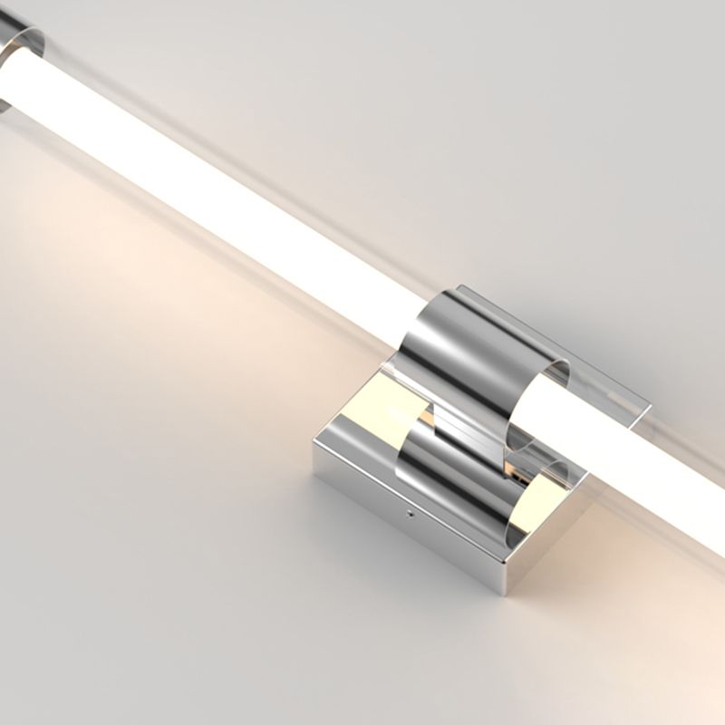 Contemporary Mirror Front Lighting LED Vanity Wall Light Fixtures with Acrylic Shade