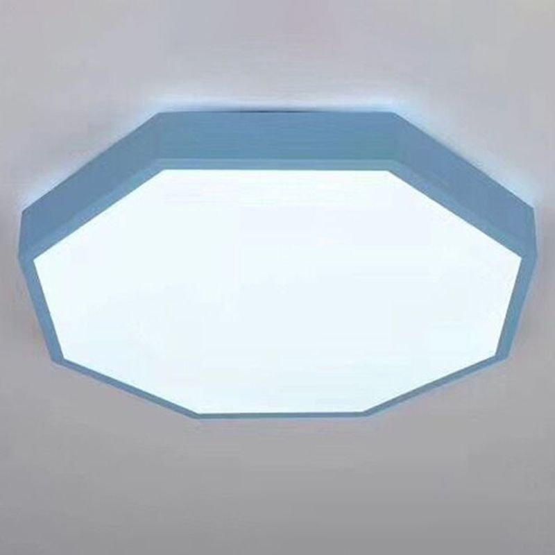 Integrated LED Flush Mount Ceiling Light Fixtures Minimalist Acrylic Ceiling Mount Chandelier for Bedroom