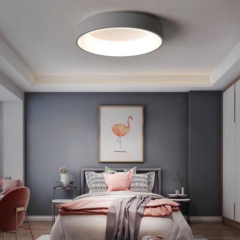 Circular Flush Mount Ceiling Lights Modern Acrylic Flush Light
